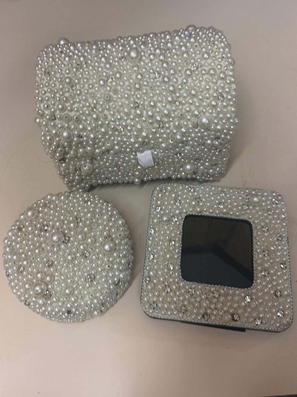 3 pc Pearl Decor